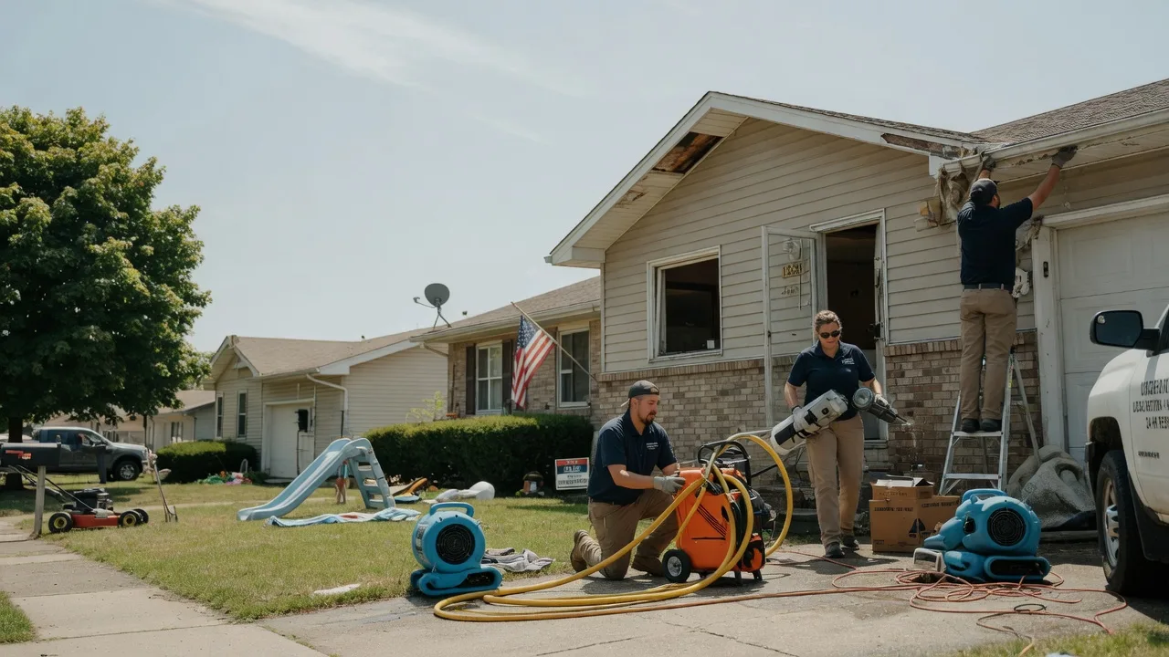 Water Damage Restoration in Russiaville, IN near me
